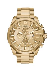 Diesel Montre à affichage analogique 'Mega Chief' Homme or taille One Size