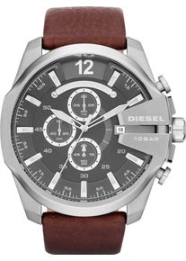 Diesel Montre à affichage analogique 'Mega Chief' Homme marron taille One Size