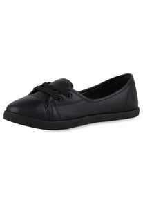 VAN HILL Ballerina 'Anna' Damen schwarz Größe 36