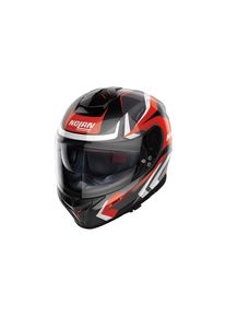 Nolan N80-8 Rumble N-Com Integralhelm (schwarz/weiß/rot)