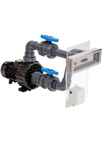 Jet Swim Athlete Gegenstromanlage, Komplettbausatz, inkl. Pumpe, PN-Schalter, 1,9kW, 66m³/h, 230V