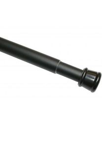 Gardinia Rugós vitrázsrúd 26/23 mm fekete matt, 126 - 220 cm