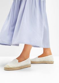 Espadrilles - beige - maat 37 - vegan - bonprix