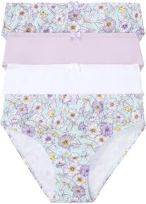 Maxislip (set van 4) - paars - maat 56/58 (3XL) - met katoen - bonprix