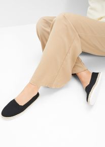 Espadrilles - zwart - maat 37 - vegan - bonprix