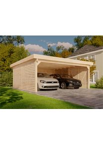 Alpholz Dubbele Carport Olaf Exclusief