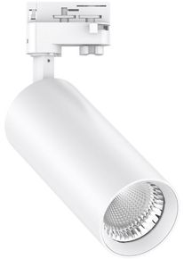 EVN Lichttechnik EVN TRACK T LED Schienenstrahler, dreh-/schwenkbar, rund, 220-240V, IP20, 15,20,25W, 3000,4000,5000K, 1440-2800lm, weiß (CT250125)