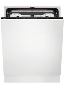 AEG FSE7575CP 7000 GlassCare Vollintegrierter-Geschirrspüler, 14 Maßgedecke, AirDry, MaxiFlex, Startzeitvorwahl, Schlepptürtechnologie "Perfect Fit"
