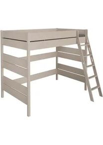 Paidi Hochbett , Beige , Holzwerkstoff , Höhe ca. 15 cm , einzeln stellbar , 120x200 cm , Blauer Engel, Goldenes M , in verschiedenen Größen erhältlich , Babymöbel & Kindermöbel, Kinderzimmer & Jugendzimmer, Kinderbetten, Hochbetten