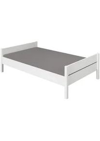 Paidi Bett , Weiß , Holzwerkstoff , Höhe ca. 15 cm , 120x200 cm , Blauer Engel, Goldenes M , Schlafzimmer, Komplette Schlafzimmer und Serien, Schlafzimmerserien