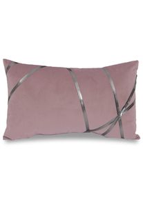 Pernă decorativă rosé 30 x 50 cm