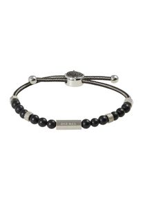 Diesel Heren Armband zwart / zilver One Size