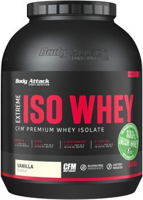 Body Attack Sports Nutrition Body Attack Extreme Iso Whey, 1800 g Dose, Vanilla