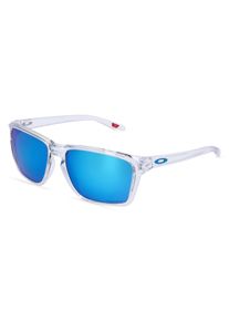 Oakley OO9448 SYLAS | okulary przeciwsłoneczne | Kształt okularów: kanciasty, tworzywo sztuczne, kryształowy przezroczysty