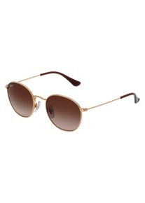Ray-Ban RAY BAN JUNIOR RJ9572S | okulary przeciwsłoneczne | Kształt okularów: okrągły, tworzywo sztuczne, złoty