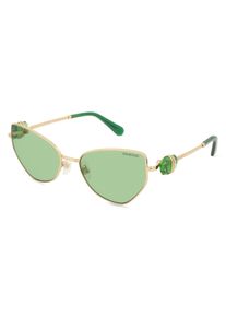Swarovski SK7003 | okulary przeciwsłoneczne | Kształt okularów: wielokątny, tworzywo sztuczne, złoty