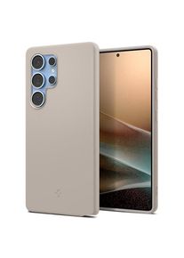 Spigen Silicone Fit MagSafe - Natural Titanium - Samsung Galaxy S25 Ultra