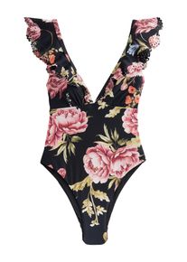 next Kvinnor Baddr&auml;kt bl&aring; / oliv / ljusrosa / svart Storlek XXL