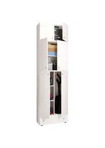 Vcm Mehrzweckschrank Lona XXL Weiß ca. 70x240x39 cm