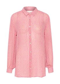 Cream Chemisier 'Linea' Femme rose taille XS