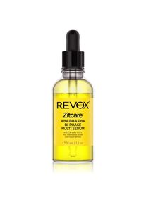 Revox B77 Zitcare AHA BHA PHA Bi-Phase Multi Serum siero bifasico per levigare e opacizzare la pelle 30 ml