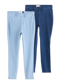 next Dames Leggings indigo / blauw denim L