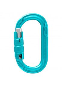 Edelrid - Oval Power 2500 Triple II - Låsekarabiner, turkis