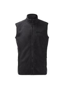 Jack Wolfskin Waldsteig Full Zip Vest Fleecebodywarmer Heren (S |zwart)