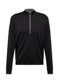 adidas Golf Športová mikina Muži svetlosivá / čierna S