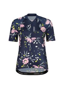 maloja Women's VilsaM. AOP 1/2 Cycling jersey Women (M, blue)