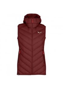 Salewa Womens Sarner/Down Hybrid Vest Donzen bodywarmer Dames (34 |rood)