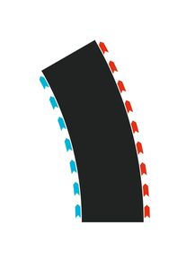 Carrera - Curves Radius 2 30° (2x L 2x R)