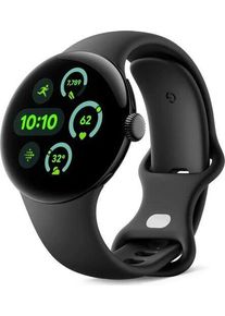 Google Pixel Watch 3 (2024) | 45 mm | Wi-Fi | svart | svart