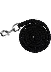 Covalliero Supreme Führstrick, schwarz, Karabiner