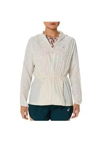 asics Womens Road Packable Jacket Hardloopjack Dames (L |grijs)
