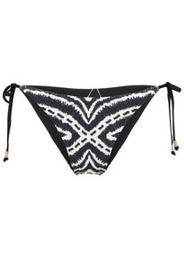 Seafolly Women's Zanzibar Tie Side Rio Bikini bottom Women (34, grey)