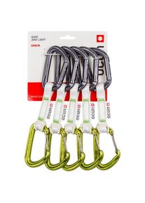 Ocun Hawk QD Combi Bio-Dyn-Ring 15 mm Quickdraw (10 cm - 6er-Pack, white)