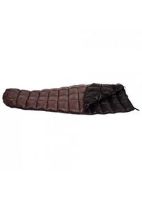 Western Mountaineering Everlite Down sleeping bag (180 cm, black/brown)