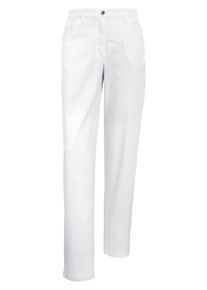 KjBRAND - Jeans Modell Babsie Straight Leg, weiss, Gr. 54, Baumwolle