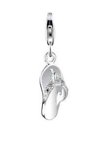 NENALINA Dames Hangers 'Schuh' zilver / transparant One Size