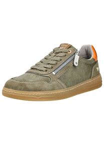 Mustang Heren Sneakers laag groen / neonoranje 40