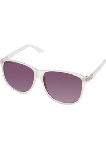 Urban Classics Heren Zonnebril 'Chirwa' aubergine / transparant One Size