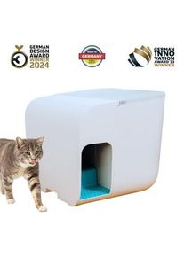 elly&bruce Katzentoilette Cloou weiß