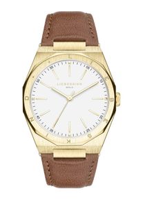 Liebeskind Berlin Dames Analoog horloge bruin / goud / wit One Size