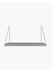Frama Półka ścienna Single Srebrny Metal S 40 x W 22 cm