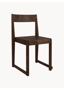 Frama Krzesło z drewna brzozowego 01 Brązowy Drewno, Lite drewno S 45 x G 44 cm