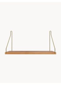 Frama Półka ścienna Single Brązowy Drewno, Lite drewno S 40 x W 22 cm