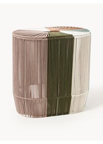 Westwing Collection Ručne tkaný dvojitý kôš na bielizeň Gabe
