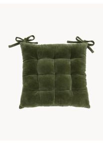 Zamatová poduška na stoličku Cozy