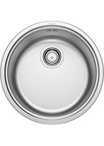 Blanco Rondosol Spüle 513306 46x39cm, Edelstahl Bürstfinish, 3 1/2" Korbventil